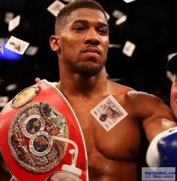 Meet Nigerian-British boxer, Anthony Oluwafemi, the IBF heavyweight champion of the world!